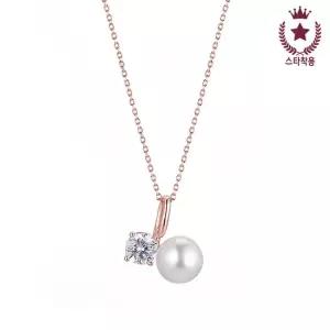 14k 펄큐베리 스와진주 펜던트
