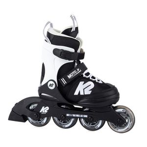 K2 아동용 인라인스케이트 모토 주니어 화이트