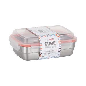 스텐락 밀폐용기 큐브, 직사각, 6-1호, 1000ml