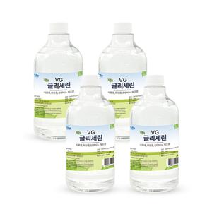 조이라이프 식물성 글리세린 VG 1kg 4개 식물성 화장품 비누 슬라임