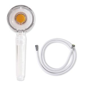 아쿠아듀오 정수비타민필터 샤워기 SF 815 + PVC샤워호스, 2M, 화이트, 1개