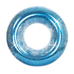 스윔어바웃 반짝이 원형 튜브, 블루
