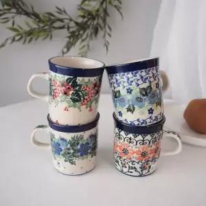 폴란드그릇 일자 미니 머그 150ml 택1