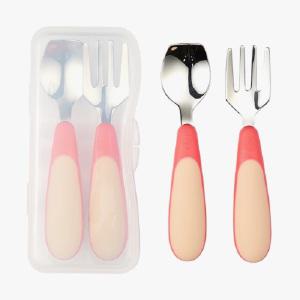 퍼기 스푼포크세트, 코랄레드, 1개