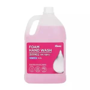 [유한킴벌리]촉촉 거품비누 4L  내츄럴허브향  폼 솝 손세정제 리필 대용량_P329707521