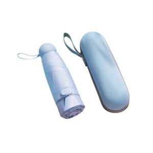 룰루홈 미니 마카롱 6살 수동 양우산 케이스포함 라이트블루, 1개