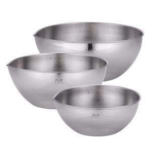 플립 스텐 다용도 믹싱볼 3P 세트, 20 + 24 + 28, 각 1개, 총 3개