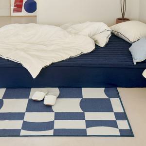 쁘리엘르 체커 터프팅 카페트, 170X230, 1개