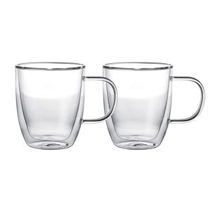 까사무띠 이중유리 라떼 글래스 310ml 2P세트, 1개