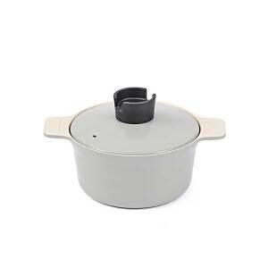 글라스락 셰프토프 캥거루 풀인덕션 냄비, 그레이, 20cm, 1개