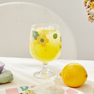 모던하우스 써니데이즈 아크릴, 미니컵, 260ML, 플라워, 2개