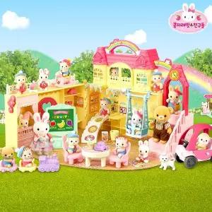 [콩지래빗]귀염뽀짝 콩지래빗 가방유치원 스페셜세트