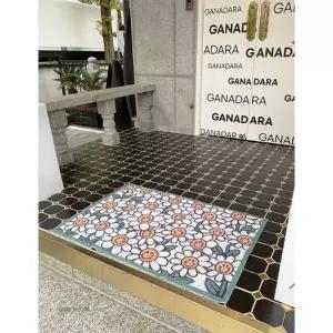 [텐바이텐]코일매트 3종류 스마일 플라워스마일 웰컴 발매트