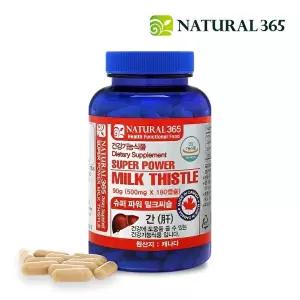 [내츄럴삼육오]내츄럴365 캐나다 슈퍼파워 밀크씨슬 (1병-6개월분)