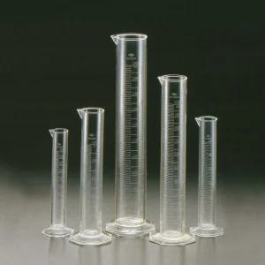 [더원사이언스] 독일산 메스실린더 투명 PMP 50ml KSIC-4426/눈금실린더/화학/과학교구