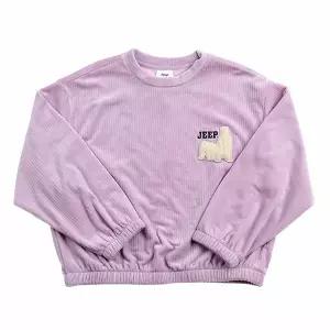 [대구백화점] [지프키즈]벨로아 골지 밴딩 맨투맨(KO4TSU861)