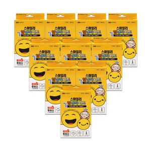 스마일리 열냉각시트 어린이 성인겸용 국산 해열시트 6매입 10개  (유통기한: 26년 11월)