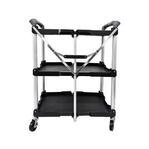 리벤토 MTB-750S 3단 접이식 이동식 카트 다목적 캠핑 창고 식당 핸드카트 휴대용 폴딩형 회전 브레이크 바퀴