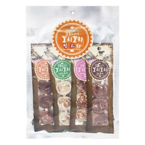 참좋은간식 꼬치꼬치 믹스 4종 25g x 4p 강아지껌 육포