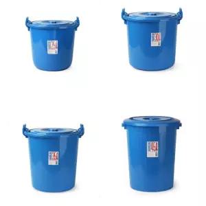 원형 대형 플라스틱 만능 청 청물 통 용기 바케스 업소용 식당 음식물 쓰레기통 30 35 40 L