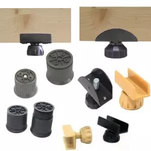 발통 조절발 서랍장 다리 거실장 가구다리 높이조절 키높이 단스발 책상발  가구발모음