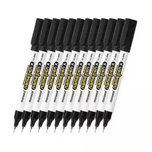 N 모나미 네임펜X(흑색 12자루 0.4mm )