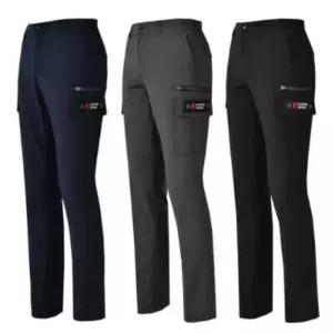 영앤올드 고랄 봄 여름 가을 남자 남성 허리밴딩 스판 와펜 패치 카고 치노 팬츠 바지 골프 일상복 01