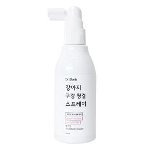 닥터블랭크 강아지 구강청결 입냄새제거 스프레이 딸기향, 120ml, 1개