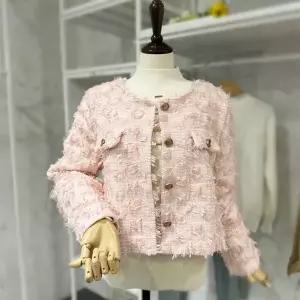 [대구백화점] [페이지플린]데미지 트위드 자켓(F4AJK024A)