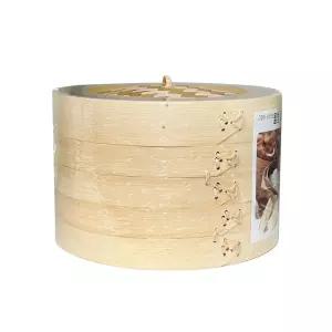 23cm 대나무 만두찜기 ( 업소용 찜통 딤섬 2단 떡시루 수육 뷔페 찜요리 찜솥 호빵 떡만들기 )