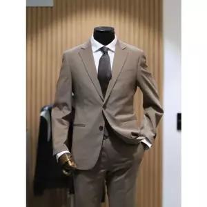 [갤러리아] BON 브라운 이태리 마르조또 순모 스판 슬림핏 프리미엄 슈트 BN3MJA080BR