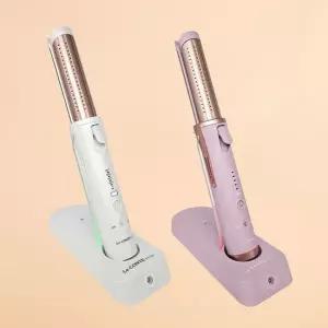 SSK-011HI 무선고데기 에어쿨 물결 히피펌 매직기 라벤더 1개