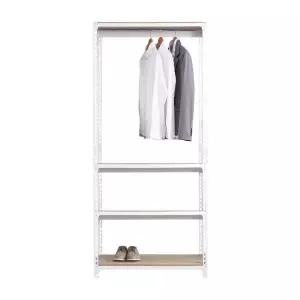 아트박스/스피드랙 시스템행거 스피드랙 옷걸이행거 4단1봉 800 x 500 x 1950