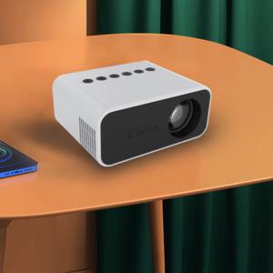 미니 빔 프로젝터 프로잭트 미니빔 캠핑용 소형빔 휴대용 LED 강의용