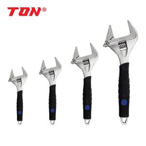 톤 TON 와이드 광폭 몽키 TON250 10인치 최대벌림50mm 몽키스패너 콤비네이션렌치 스패너 다목적