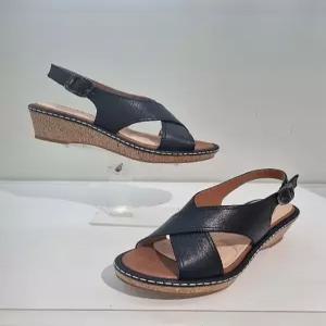 [에스콰이아][에스콰이아] 에스콰이아 여성 발편한 통굽 데일리 샌들 굽5센치 YADMSD625 (P003197189)