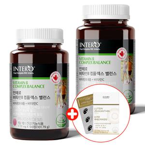 인테로 고함량 비타민비 2개 캐나다 비타민 B12 B6 B2 B1 B군 수용성