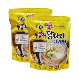 오뚜기 옛날 누룽지 닭다리 삼계탕 500g 2개