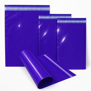LDPE 이중지 택배봉투 쇼핑몰 포장지 포장 의류 비닐 접착 보라 25×35+4 100매