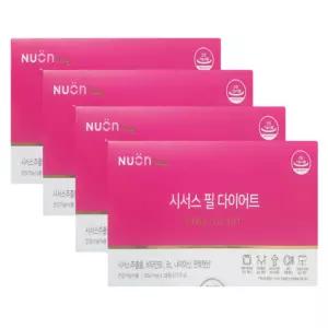 뉴온 시서스 필 다이어트 840mg 28정 x4 홈쇼핑 씨서스 시저스 16주분