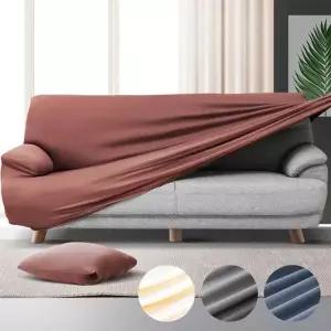 쇼파커버 4인용 패브릭깔개 방석패드 러그천 덮개제작