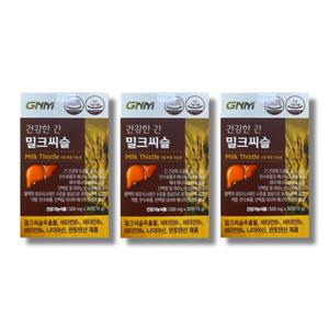 gnm자연의품격 건강한 간 밀크씨슬 500mg 30정 3박스
