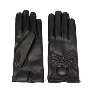 필립플레인 캐시미어 라이닝 가죽 장갑 FABAMAB0043PLE075N TP427444485