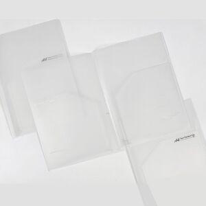 (10개) 아이비스 1800 투 포켓 화일 (투명) 12302