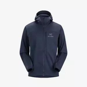 아크테릭스 스쿼미시 후디 블랙 사파이어 네이비 바람막이 7411