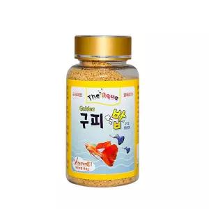구피 골든밥 65g 구피 고급사료/구피사료/구피소형사료/구피치어사료/금붕어밥/금붕어사료/물고기먹이