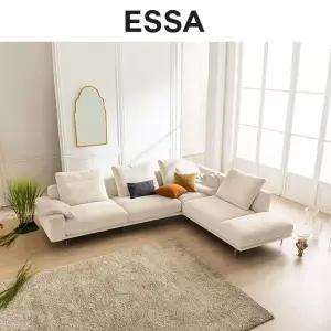 [롯데백화점]에싸 페이튼 4인 오픈코너형 카시미라 패브릭 소파