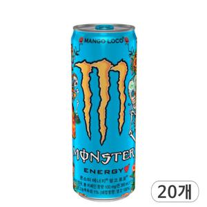 몬스터 에너지 망고로코 355ml x 20개 에너지드링크 탄산음료