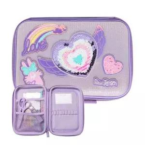 [보리보리/피터젠슨]PJ 반전하트 필통세트 바이올렛 (PSX62YF57M_VI)