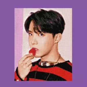 하비스 보석십자수 BTS 방탄소년단 큐빅 v2 제이홉 40x50